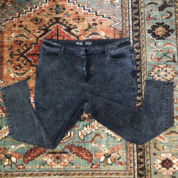 A.N.A. Buttery soft High Rise Jeggings ✨ Black ✨ 20W ✨ VGC - Picture 4 of 6